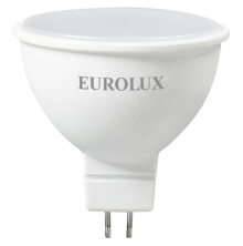 Лампа светодиодная EUROLUX LL-E-MR16-7W-230-2,7K-GU5.3